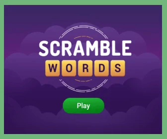 Online scrabble game against computer